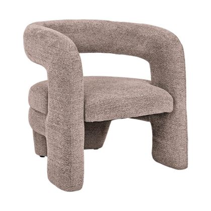 Armchair Nova gray-brown color 71X64X75CM