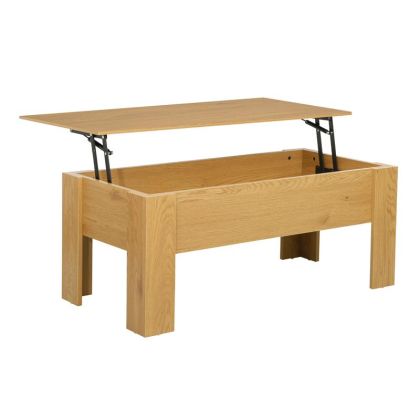 Coffee table with mechanism FL2437 Sonoma color 100X50X42CM