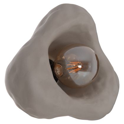 Стенен аплик Luxon HM4701.03S от фиброцимент в сиво 28X15X25 висулка.