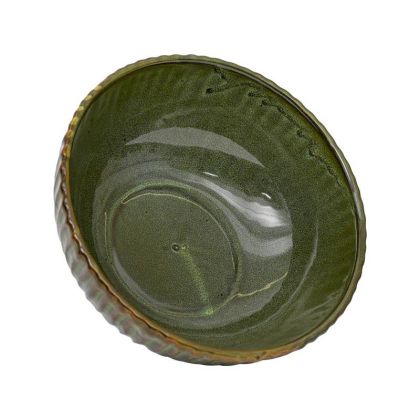 Керамична купа FL491 зелен цвят 26X26X11СМ