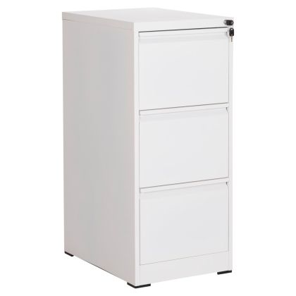 Офис шкаф Sider HM6636.02 бял метал 45.5X62X103.5ВСМ.