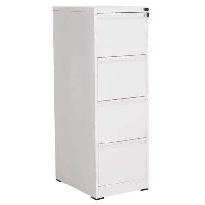 Офис шкаф Sider HM6637.02 бял метал 45.5X62X134ВСМ.