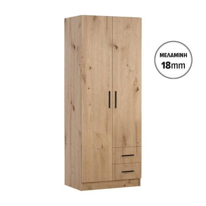 Шкаф Prime 2K Kf 18 Artisan Color 80X52X205СМ