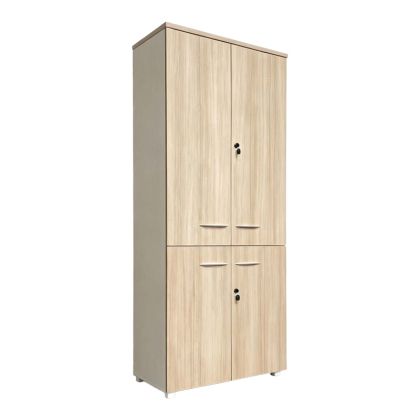 Офис шкаф Armadi в дъбово-бежов цвят 80x40x200см