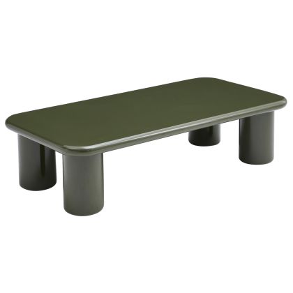 Холна маса Solna HM18454.07 Mdf в гланцов маслинено зелен цвят 120X60X31ВСМ.