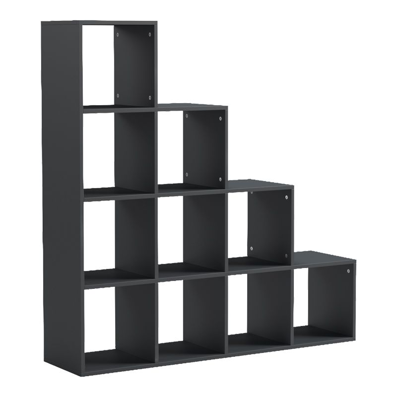 Библиотека Scala антрацит 129.5x29x129.5 см
