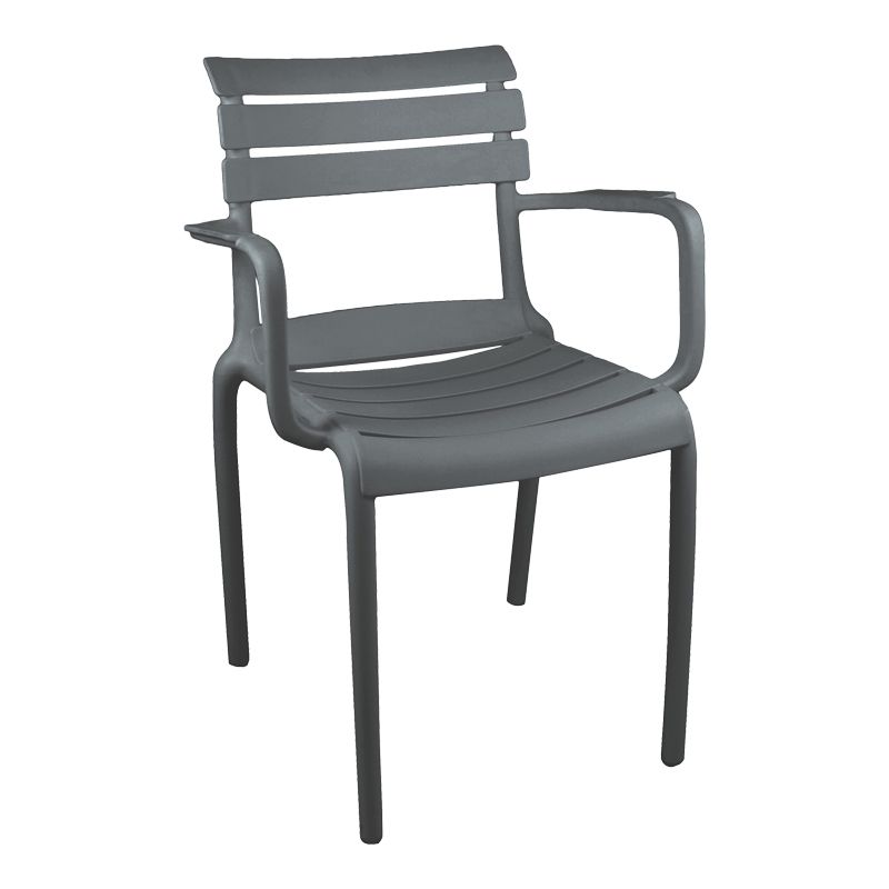 Стол Almea pp антрацит 58x56x82см