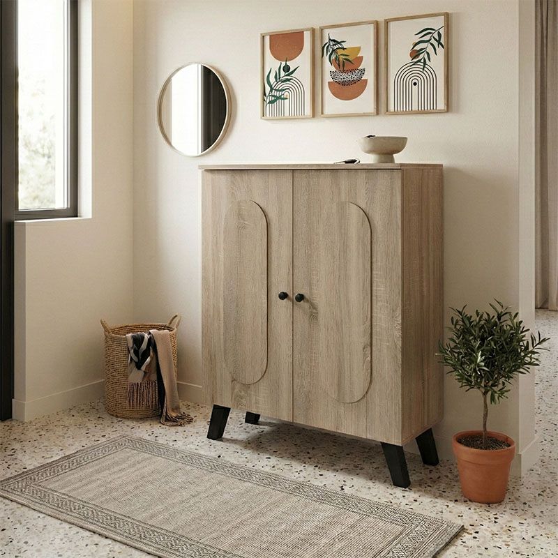Шкаф за обувки Cathi Sonoma 80x34x95см