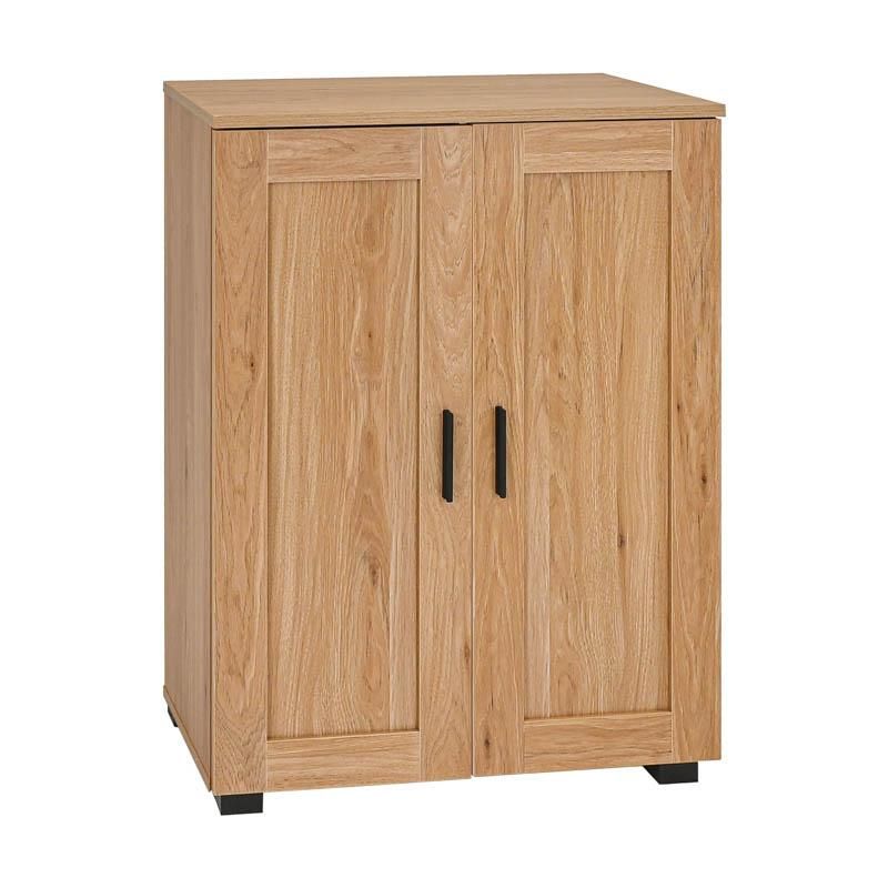 Шкаф за обувки Cubo с 4 рафта, цвят дъб, 60X33X84 см