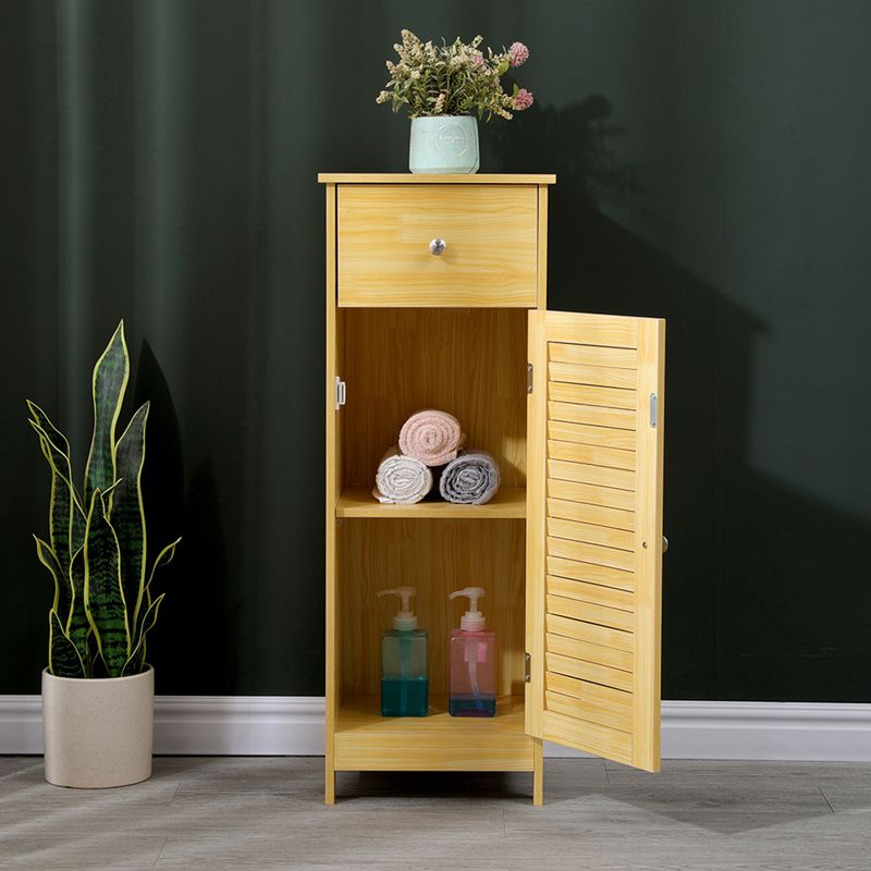 Шкаф-колона Chesy от MDF в естествен цвят 32x30x87см