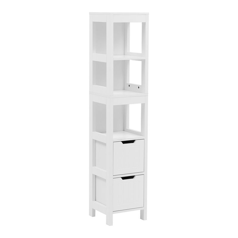 Шкаф-колона Kelby MDF бял 30x30x144см
