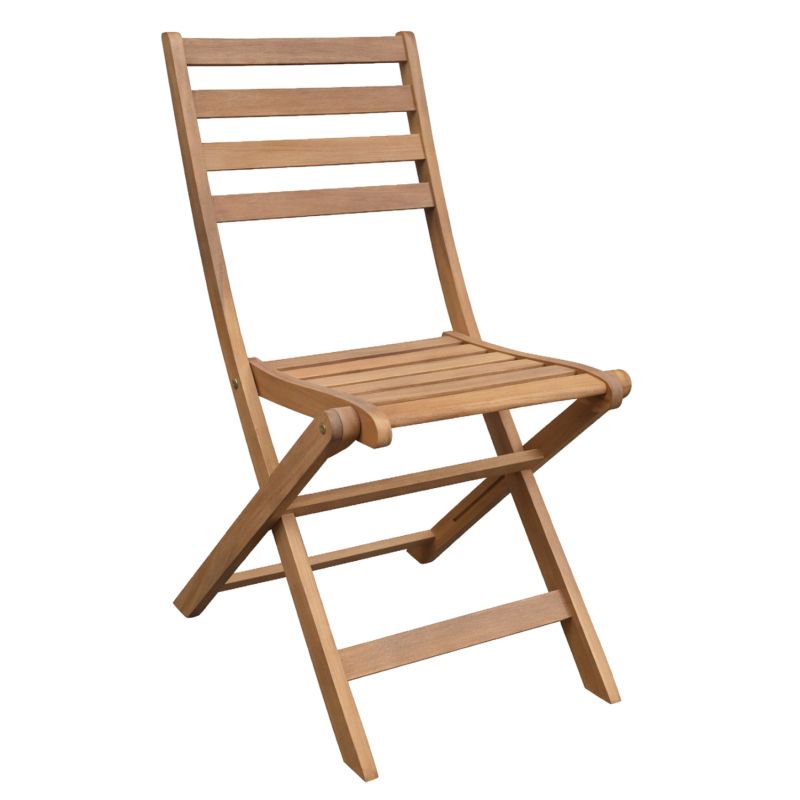 Сгъваем стол Muyen HM6542 акациево дърво в естествен цвят 55X45.3X86ВС