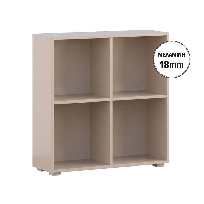 Библиотека/етажерка Smart 4P 18 цвят кашмир 74X29X76 см