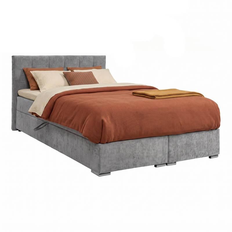 Двойно легло Somnus сив цвят 160X207X110 см