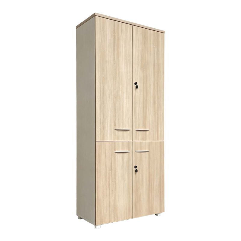 Офис шкаф Armadi в дъбово-бежов цвят 80x40x200см