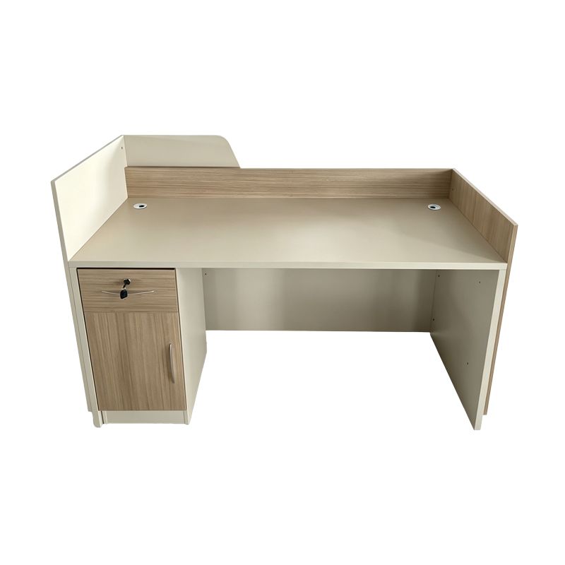 Рецепционно бюро Kalu в дъбово-бежов нюанс 160x60x105см
