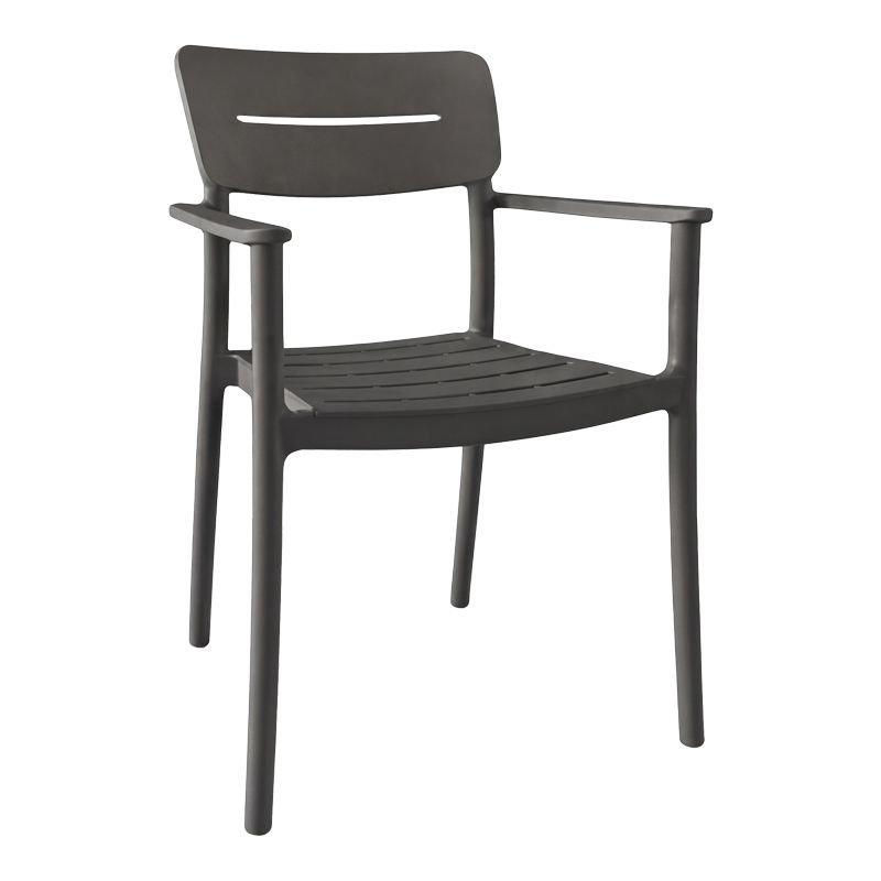 Стол Pilma антрацит PP 57x54x82см