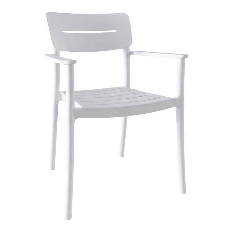 Стол Pilma бял PP 57x54x82см