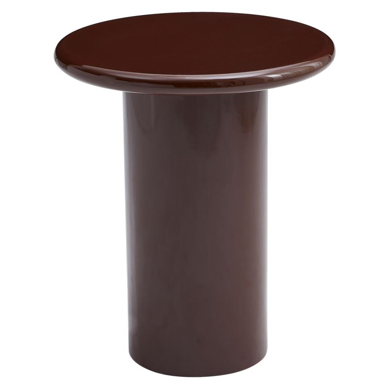 Странична маса Solna HM18455.06 Mdf в гланцово червено Φ50X59HСМ.