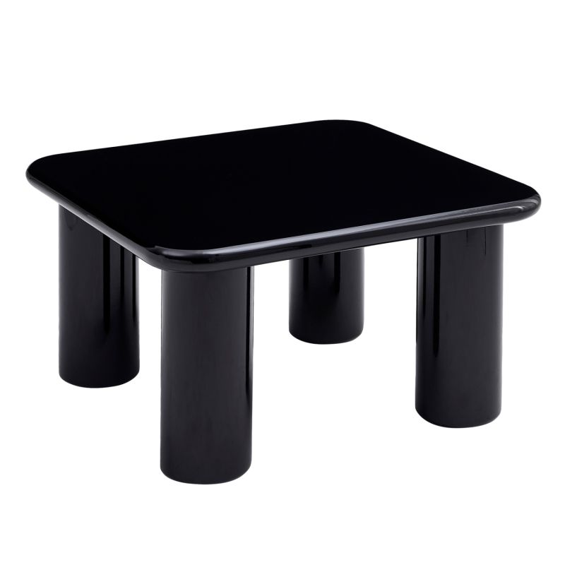 Холна маса Solna HM18453.02 Mdf в черен гланц 80X80X45ВСМ.