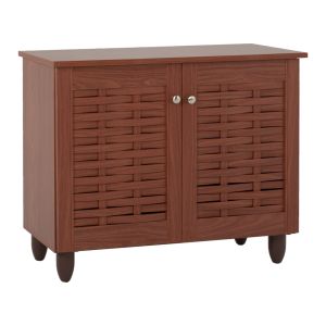 Шкаф за обувки CASSIOPE HM2208.08 меламин цвят череша 77Χ34Χ63.5Hcm.