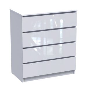 СКРИН DICAMA MDF В БЯЛ ЦВЯТ 85.5X47X98СМ