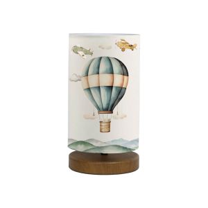 Детска настолна лампа Balon многоцветна D15x30см