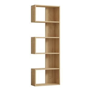 Cascade етажерка в нюанс дъб 51.8x22x150см