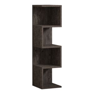 Подова етажерка Pratel в тъмен орех 25x27x95см