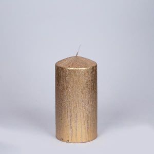 СВЕЩ GOLD RUSTIC 7x14см