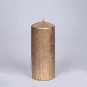 СВЕЩ GOLD RUSTIC 7x18см