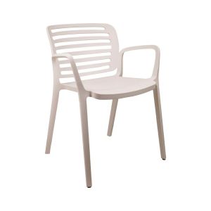 ГРАДИНСКИ СТОЛ FL7109 LAYLA БЕЖОВ ЦВЯТ 55X59X78СМ