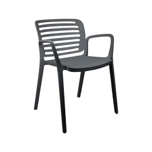 ГРАДИНСКИ СТОЛ FL7109 LAYLA ТЪМНО СИВ ЦВЯТ 55X59X78СМ