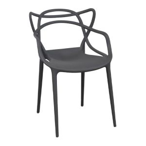 ГРАДИНСКИ СТОЛ ОТ ПОЛИПРОПИЛЕН FL15 С UV ЗАЩИТА, СИВ ЦВЯТ, 54X56X83СМ