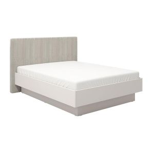 ДВОЙНО ЛЕГЛО LUCCA 160 КАШМИР С БЕЖОВ ПЛАТ 178X214X115СМ