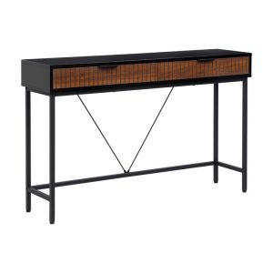 КОНЗОЛА FL2405 СИВ ДЪБ-ЧЕРЕН ЦВЯТ 120X30X76СМ