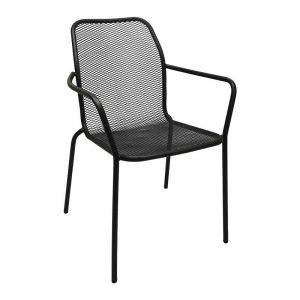МЕТАЛЕН СТОЛ 182 СИВ ЦВЯТ 55X59X85СМ