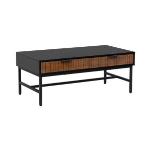 МЕТАЛНА ХОЛНА МАСА FL2405 ЧЕРНА-ЦВЯТ СОНОМА 100X48X40СМ