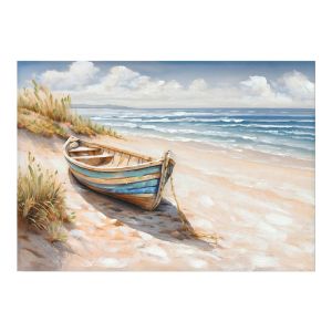 КАРТИНА ВЪРХУ ПЛАТНО BOATO 100X3X70СМ