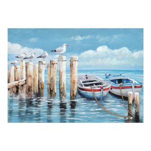 КАРТИНА ВЪРХУ ПЛАТНО PORT 100X3X70СМ