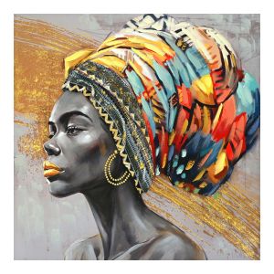 КАРТИНА ПЛАТНО AFRICANA I 100X3X100СМ