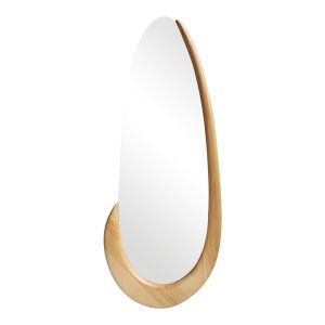 ОВАЛНО ОГЛЕДАЛО MARLY ОТ MDF В ЕСТЕСТВЕН НЮАНС 50.5X4X127СМ