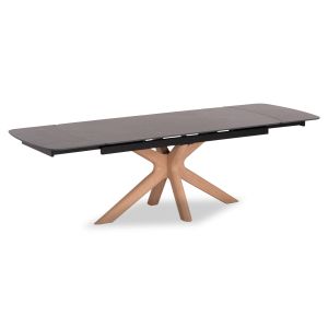 ТРАПЕЗАРНА МАСА HORIZON SM18091.02 КЕРАМИЧЕН ПЛОТ - КРАКА ОТ БРЕЗА С ФУРНИР ОТ ЯСЕН 180X90X76ВСМ.