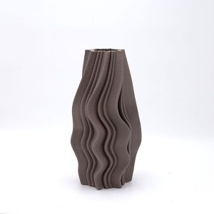 ВАЗА ПОРЦЕЛАН, МОКА, 15.5x15x28см