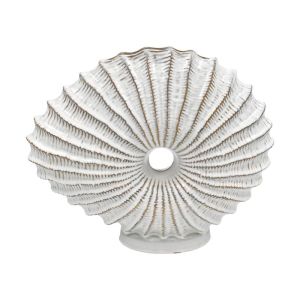 ДЕКОРАТИВНА ФИГУРА FL23435 БЯЛ ЦВЯТ 43x13x36см