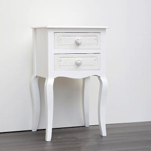 ДЪРВЕН ШКАФ БЯЛ 40X32X67.5СМ