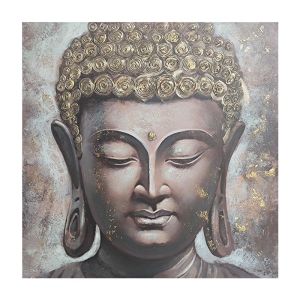 КАРТИНА НА ПЛАТНО Буда 100x3x100см