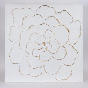 КАРТИНА ПЛАТНО ЦВЕТЯ МНОГОЦВЕТНО 80x80x3xm