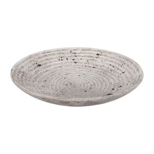 КЕРАМИЧНА ЧИНИЯ FL17085 СИВ ЦВЯТ 28x28x5см