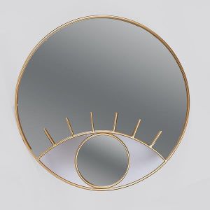 МЕТАЛНО ОГЛЕДАЛО КРЕМ 70X2.5X70СМ